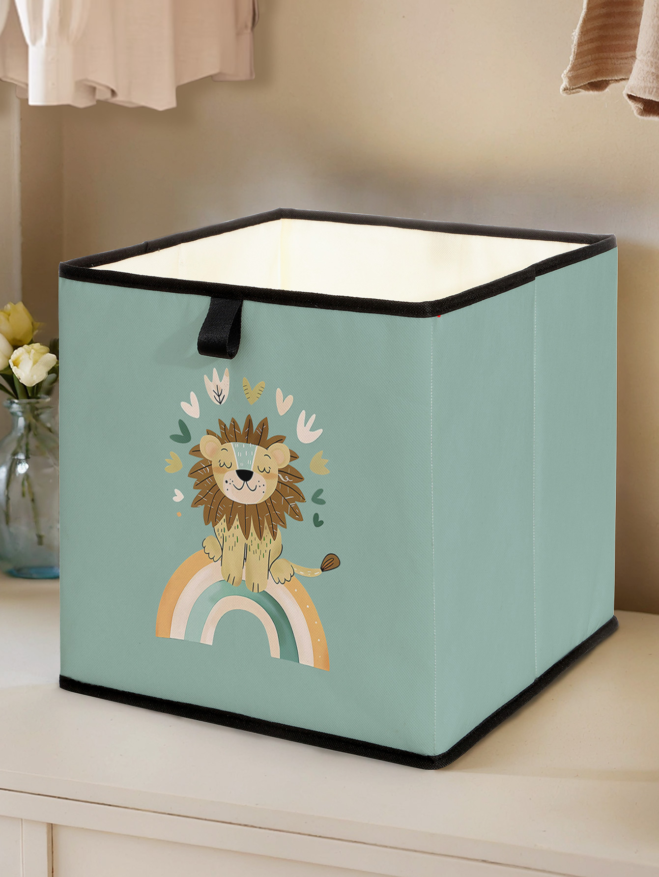 Baby Products Storage Box - Caja de almacenamiento plegable con estampado
