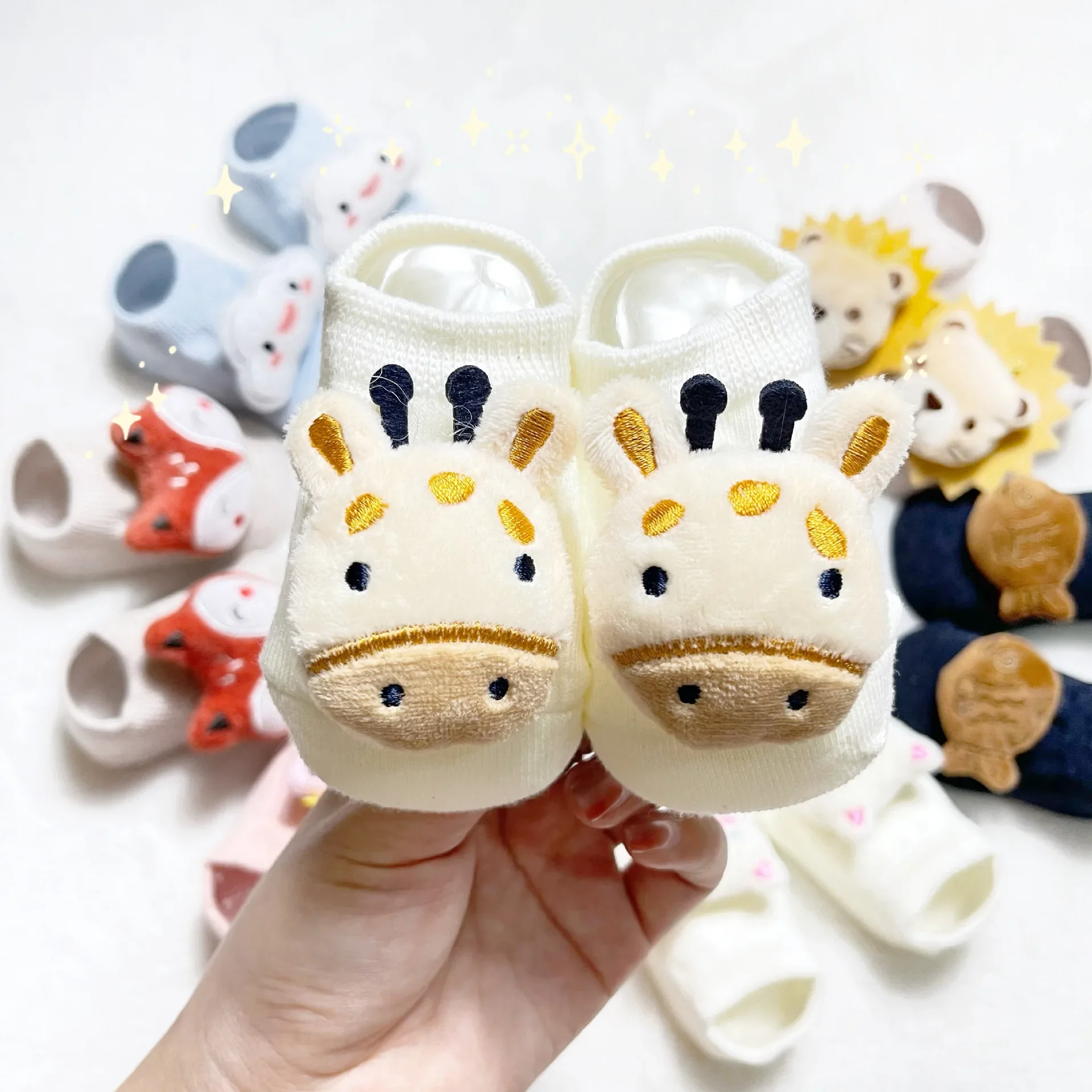 Baby Products Useful - Calcetines de algodón Kawaii para bebés