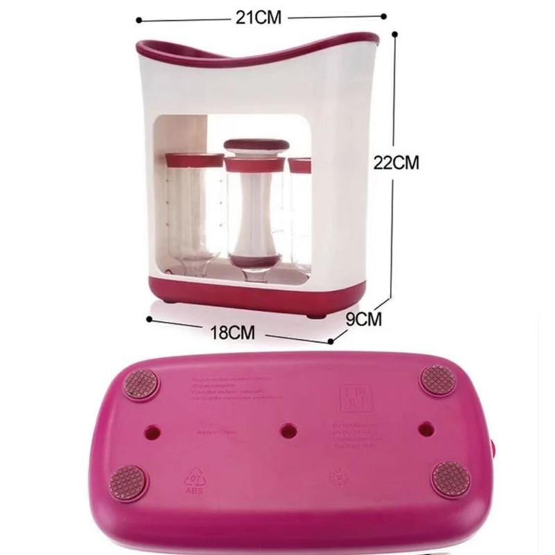 Baby Products Storage Box - Exprimidor de puré Manual de producción