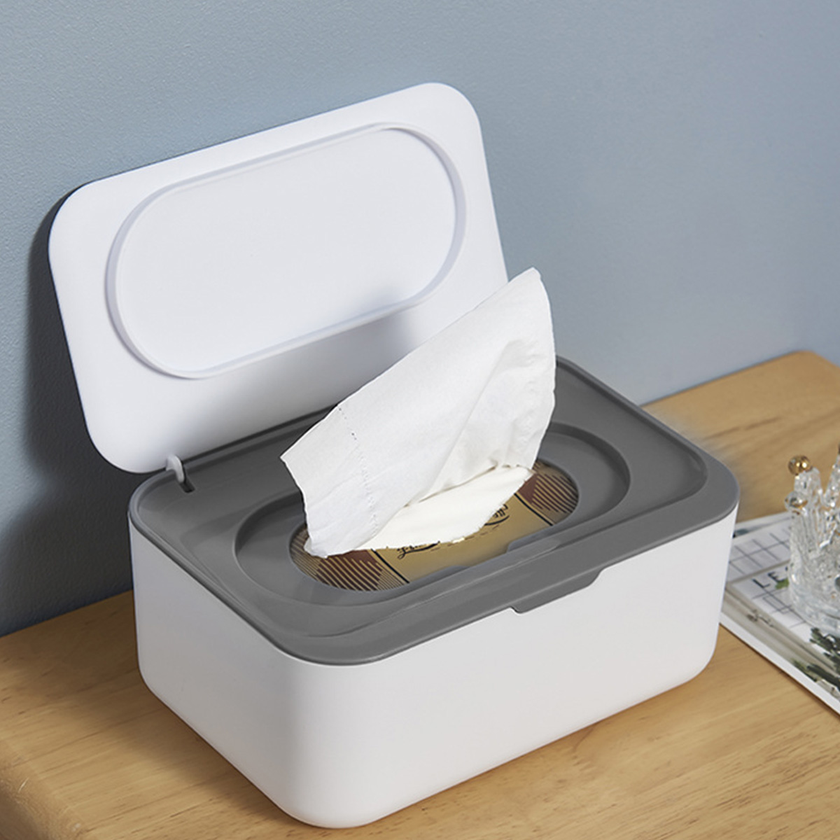 Baby Products Storage Box - Caja de pañuelos húmedos, dispensador de