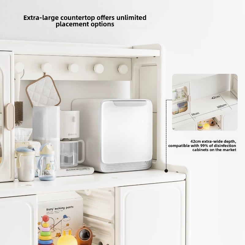 Baby Products Storage Box - Mesa de alimentación para bebés, armario