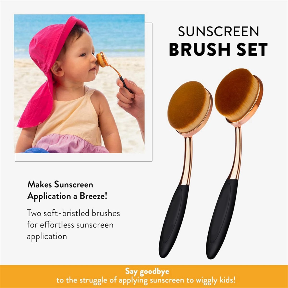 Juego de Brochas de Protección - Baby Sunscreen Lotion reseña y precio