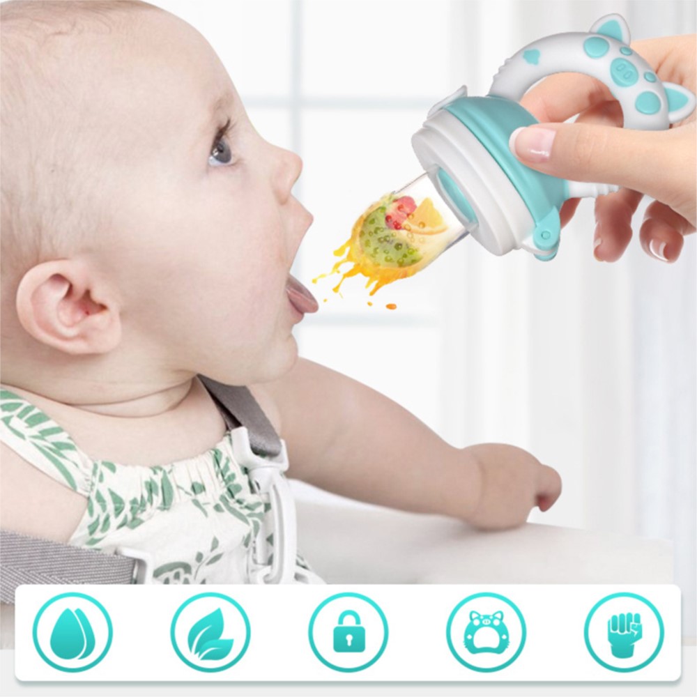 Mordedor de silicona para alim - Baby Products Useful reseña y precio
