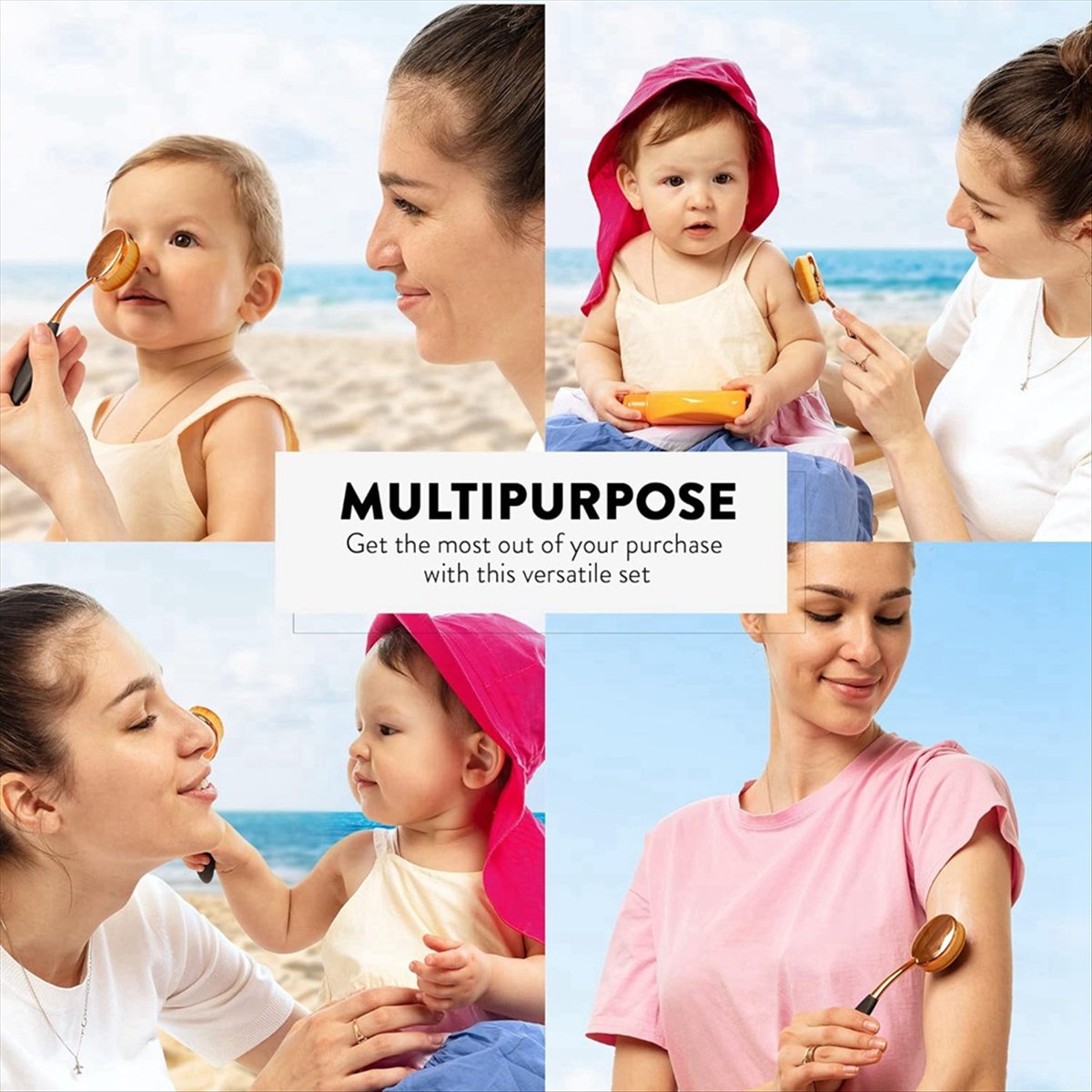 Set de Brochas para Protector  - Baby Sunscreen Lotion reseña y precio