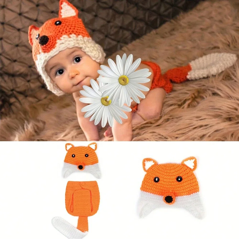 Disfraces de zorro de punto de - Baby Products Useful reseña y precio